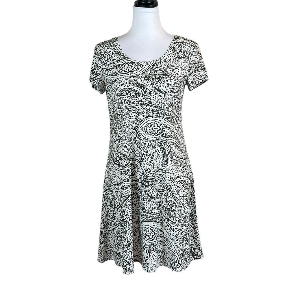MSK Short Sleeve Shift Jersey Dress, Size S, NWT‎